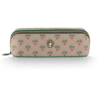 Pip studio Toilettas Bags Cyrille Cosmetic Bag Small Jaipur Flower Khaki-Green 20x7,5x