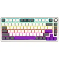 Lorgar Gaming mechanisch toetsenbord - - KBP7075W Beige - Indeling EN - Radio/Bluetooth/USB - Zonder numeriek toetsenblok
