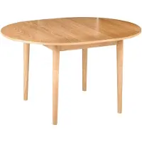 Beliani ECHO - Uitschuifbare eettafel - Lichtbruin - 107/137x107cm - MDF