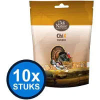 Deli Nature 10x - ChiX powermix 750gr - Kippenvoer - 750 g