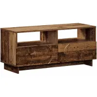 vidaXL Tv-meubel 90 x 34,5 x 40 cm Oud hout Bewerkt hout