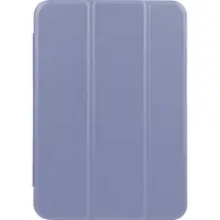 Mobigear Tablethoes geschikt voor Apple iPad Mini 7 (2024) Hoes | Tri-Fold Gel Bookcase - Lavendel