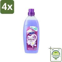 At Home - Wash - Wasverzachter - Floral Passion - 20 Wasbeurten - Voordeelverpakking - 4 stuks - Wasverzachter - Wasverzachter geur
