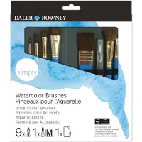 Daler Rowney Simply aquarelpennenset met etui