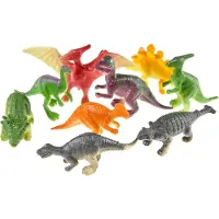 Duckiez Dinosaurus speelgoed set - 24x stuks - plastic - dino speelfiguren