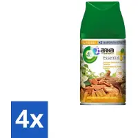 Air Wick 4 x Freshmatic – Automatische Luchtverfrisser Navulling – Sensual Vanilla – 250 ml - Geur - Geurverspreiding - Vanille - Warme Geur - Geurmaskering