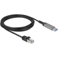 DeLOCK USB LAN-kabel, USB Type-A naar RJ45, Gigabit Ethernet, 3 meter