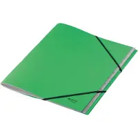 Leitz verzamelmap Recycle, A4, 12 vakken met blanco tabbladen, inhoudsopgave, elastische sluiting, karton, groen