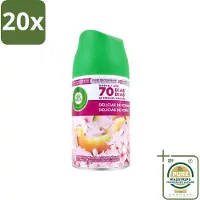 Air Wick 20 x - Luchtverfrisser Navulling - Zalige Zomer - Automatische Spray - 250 ml - Grootverpakking - Zalige Zomer - Geurverspreider - Automatische Geur - Geurverwijdering - Geurintensiteit