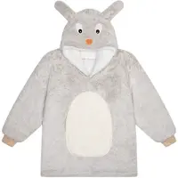 Noxxiez hoodie deken - konijn