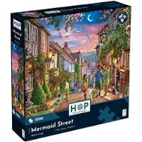 The House of Puzzles Mermaid Street Puzzel 1000 stukjes