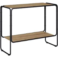 vidaXL Dressoir Artisanaal eiken 93.5 x 38 x 75 cm Bewerkt hout