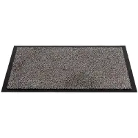 Hamat Droogloopmat Graniet - Wasbare Deurmat Binnen - 50 x 80 cm - Antislip - Katoen & Polyester