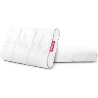 Outlast Vinci Micropercal Deluxe Contour - Kussen - Dons/Veren - 63x37x15 - Wit