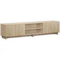 vidaXL Tv-meubel 180 x 34,5 x 40 cm Sonoma Eiken Bewerkt hout