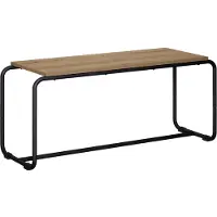 vidaXL TV Stand 98 x 35.5 x 42 cm Artisanaal eiken Bewerkt hout