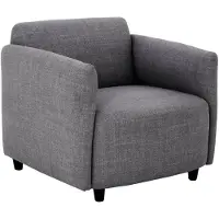 Tower Living Fauteuil Bradfort - Grijs Stof - Met Armleuning - 84x84x76cm