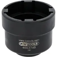 Ks Tools 460.3740 3/4-sleufmoersleutel met 4 pennen voor DAF, binnentap Ø 66,8 mm