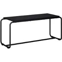vidaXL TV Stand 98 x 35.5 x 42 cm Zwart eiken Bewerkt hout