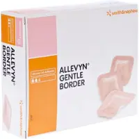 Durafiber Allevyn Gentle Border 7,5 x 7,5 cm | 10 stuks