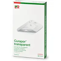 Lohmann & Rauscher Curapor Transparant Steriel 8 x 10Cm 25 St Pleister