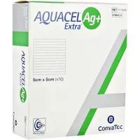 ConvaTec Aquacel Ag+ Extra 5 x 5 cm | 10 stuks