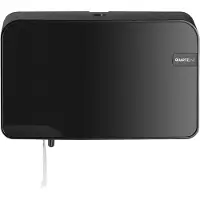 Mts euro products Toiletroldispenser Quartz Duo 33 X 21,8 Cm Zwart