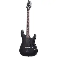 Schecter Damien Platinum-6 Satin Black elektrische gitaar