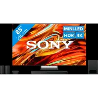 Sony Bravia 7 II True RGB 85" (2026) + Bravia Theatre System 6 Zwart