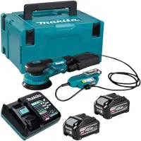 Makita BO 001 CGZ Accuschuurmachine 40 V max. 125 mm 5,0 mm slag Brushless Solo - zonder accu, zonder lader