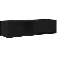 vidaXL Tv-meubelen 2 st 100x31x25,5 cm bewerkt hout zwart