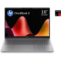 HP OmniBook 3 16-bz0040nbx - Copilot+ Laptop - 16 inch - Snapdragon X - 8GB/512GB - Azerty - 2K OLED - Studenten laptop