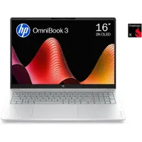 HP OmniBook 3 16-bz0038nbx - Copilot+ Laptop - 16 inch - Snapdragon X - 16GB/512GB - Azerty - 2K OLED - Studenten laptop