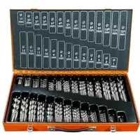Projahn schroefboorset ECO, HSS-G, 220-delig, Ø 1,0-13,0 mm / 0,5 mm-stappen, in metaalmagazijn