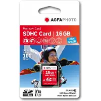 Agfa Photo Carte Mémoire Sdhc 16 Gb Uhs-i U1 V10