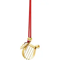 Georg Jensen kerstversiering 2026 Harpa, goud