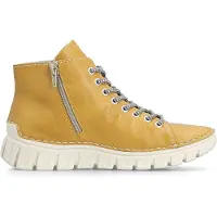 Rieker Dames 57501 68 Veterlaarzen Yellow