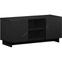 vidaXL Tv-meubel 90 x 34,5 x 40 cm Zwart Bewerkt hout