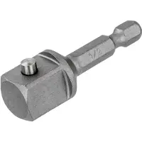 DeWalt DT7512 IMPACT slagschroefadapter 1/4 zeskant naar 1/2 vierkant