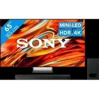 Sony Bravia 7 II True RGB 65" (2026) + Bravia Theatre Bar 6 Zwart