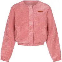 Nono gevoerde vest - roze Meisjes Polyester Ronde hals Effen - maat 134/140
