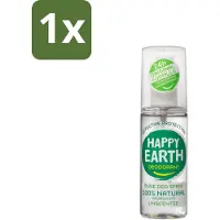 Happy Earth 1 x – Deodorant Spray – 100% Natuurlijk Unscented – 100 ml - 100% Natuurlijk - Geurloos - Hypoallergene Deodorant - Natuurlijke Mineralen - Biologische Aloë Vera