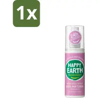 Happy Earth 1 x – Deodorant Spray – 100% Natuurlijk Lavender Ylang – 100 ml - Natuurlijke Deodorant Spray - Lavendel Ylang - Geur - Huidvriendelijk - Geen Witte Vlekken