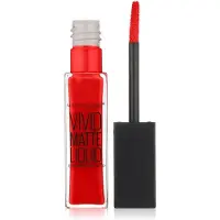 Maybelline Color Sensational Vivid Matte Liquid lip gloss 35 Rebel Red
