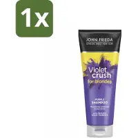 John Frieda 1 x – Shampoo – Sheer Blonde Colour Renew Zilver – Neutraliseert gele tonen – 250 ml - Koffiezetapparaat
