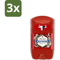 Old Spice 3 x – Deodorantstick – Wolfthorn – 50 ml - Wolfthorn - Deodorant Stok - Anti-geur - Frisheid - Geur