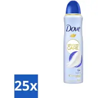 Dove 25 x – Deodorant Spray – Talco – 150 ml - Anti-transpirant Spray - Talco Deodorant - Zweetvermindering - Geur Van Talco - Huidbescherming