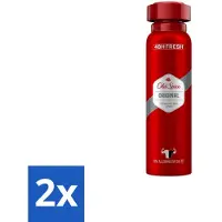 Old Spice 2 x – Deospray – Original – 150 ml - Deospray - Mannelijke Geur - Frisheid - Klassiek - Zelfvertrouwen