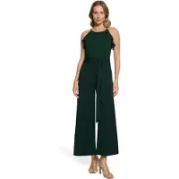 Vera Mont Jumpsuit donkergroen