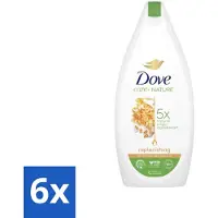 Dove 6 x - Douchegel - Replenishing - Hydraterend en verzorgend - 400 ml - Douchegel - Hydratatie - Huid Verzorging - Zachte Huid - Schuim